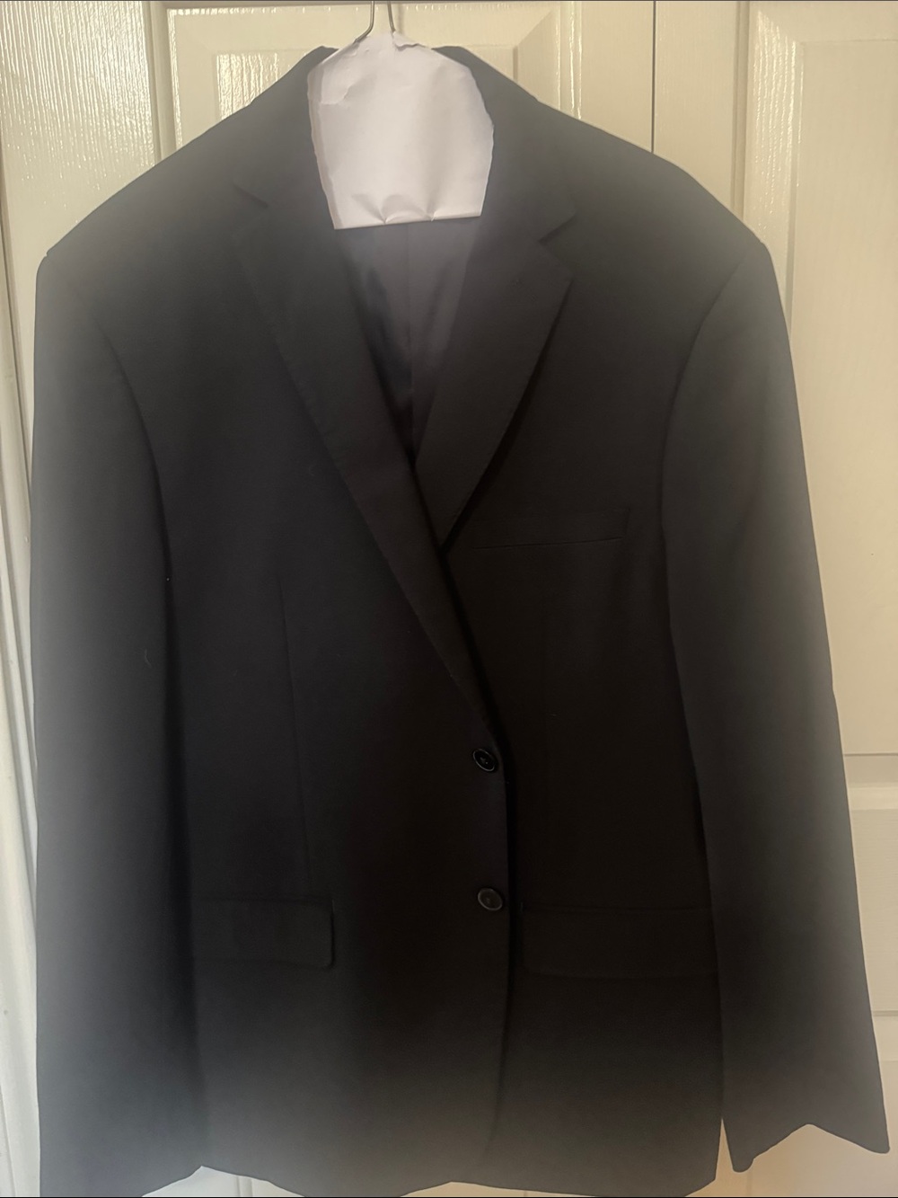 Calvin Klein Black Two-Button Men's Suit Jacket